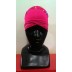 Cotton Hijab Bonnet Cap-Pink Cotton Hijab Bonnet Cap-Pink